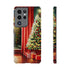 Christmas Tree in Cozy Holiday Home - Impact Resistant Phone Case Samsung Galaxy S21 Ultra Glossy